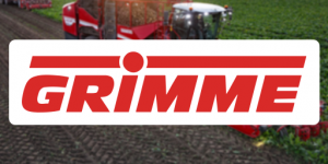 Cosechadora Grimme compatible con cintas Ferucom