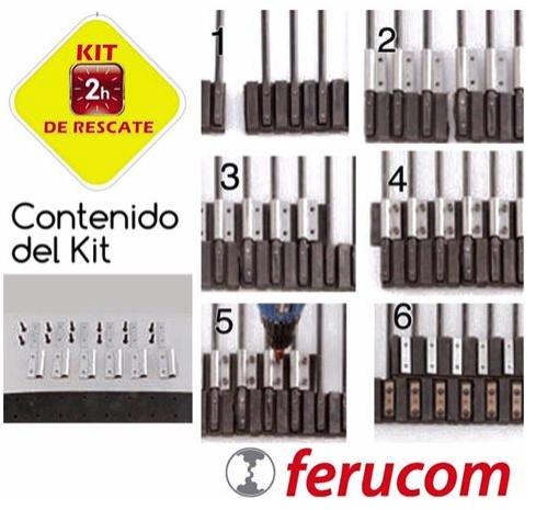 Ferucom presenta un kit de reparación para agricultores.