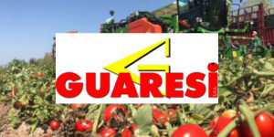 Cosechadora Guaresi compatible con cintas Ferucom
