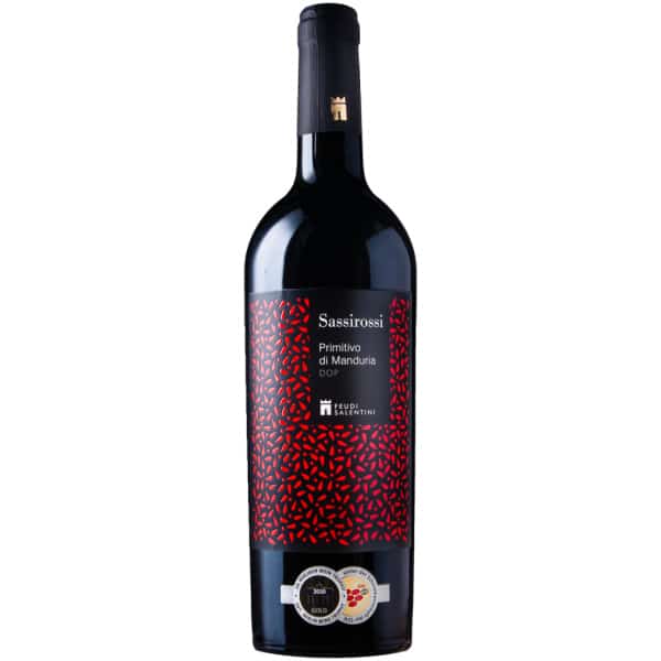 Feudi Salentini Sassirossi Primitivo di Manduria 2022