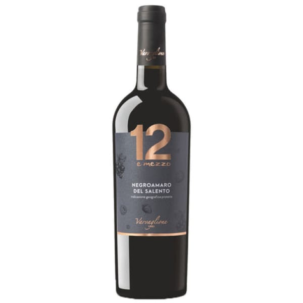 Negroamaro 12e Mezzo 2019 - 75CL - 12,5% Vol.