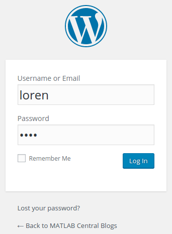 Login poging om te zien of loren als gebruikersnaam bestaat
