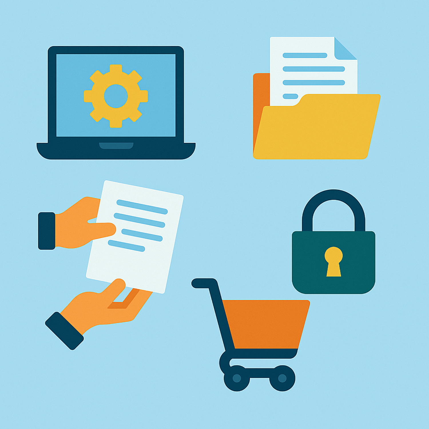 Overdracht en onderhoud veilige webshop