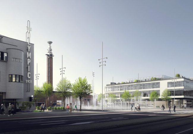 Lopende ProjectenZorgsectorOnderwijssectorUtiliteitsbouwWoningen En Appartementen The Olympic 1962 (citroen Gebouw Noord)