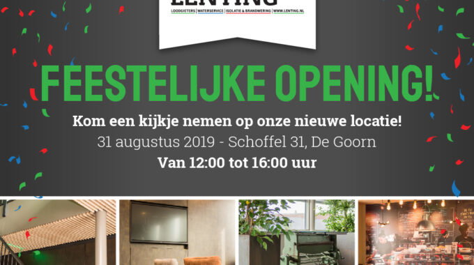 Lenting Techniek B.V. - Feestelijke Opening