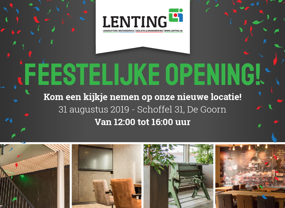 Lenting Techniek B.V. - Feestelijke opening