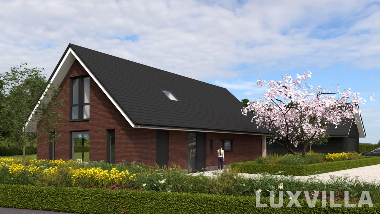 schuurwoning bramel aangepast voor een bouwlocatie in Kotten bij Winterswijk - LUXVILLA