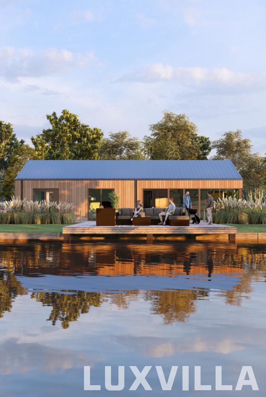 Moderne prefab woning LUXVILLA