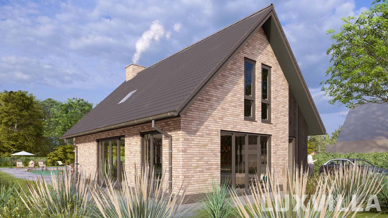 Moderne schuurwoning mogelijk als inspiratie op bouwkavels Heuveleindseweg Best