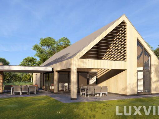 Moderne Schuurwoning Bungalow Levensloopbestendig