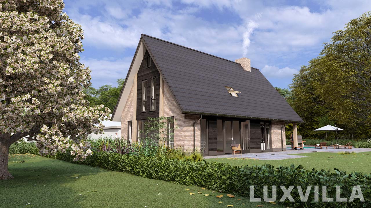 LUXVILLA Kraaienstraat Angeren linker achterzijde