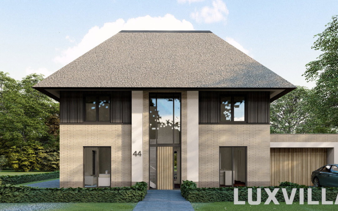 Herenhuis Lemmer | Eigentijdse villa met rieten kap