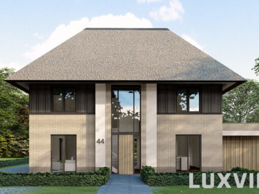 Herenhuis Lemmer | Eigentijdse villa met rieten kap