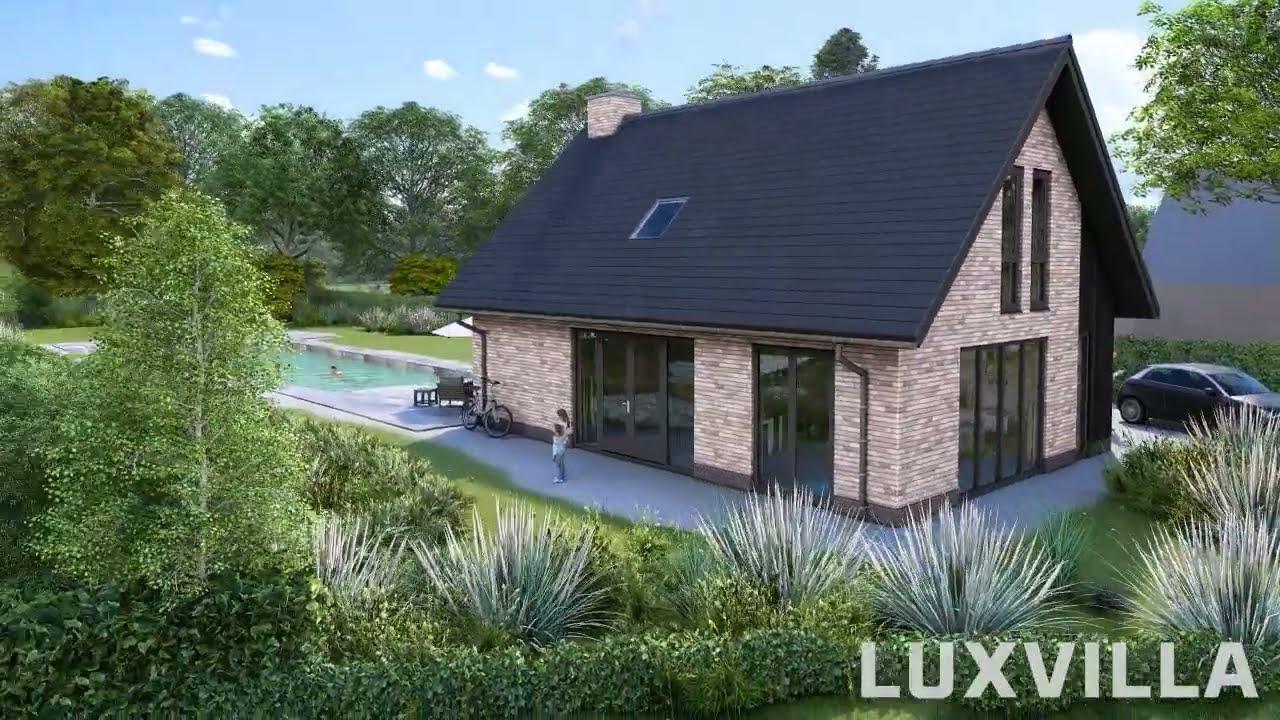 Stoere moderne schuurwoning op bouwkavel Haaren