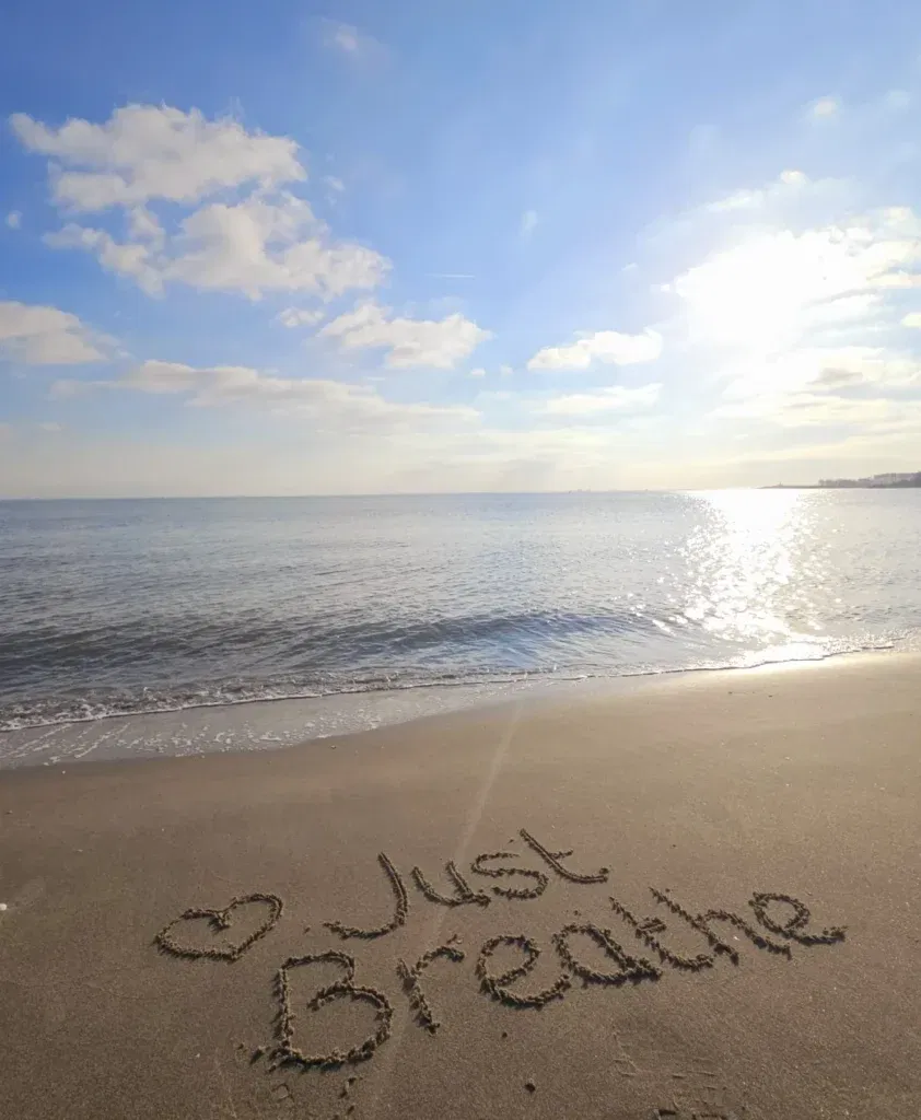 Just breathe, Adem intensive in Hoofdplaat Zeeland Foto: Miranda van Tillo