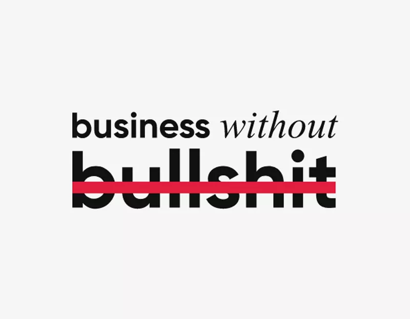 Business without bullshit logo