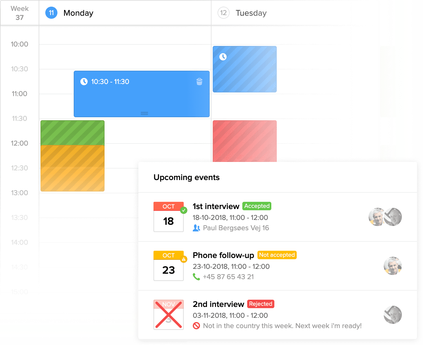 schedule interviews schedule interviews