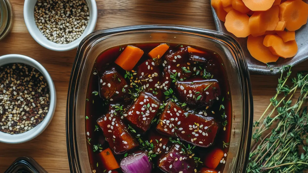 Basis seitan marinade