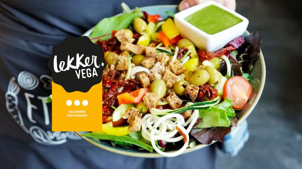 ETN saladebar in Enschede is een lekker vega hotspot. 100% plantaardig!