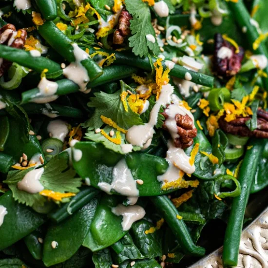 Groene bonen salade