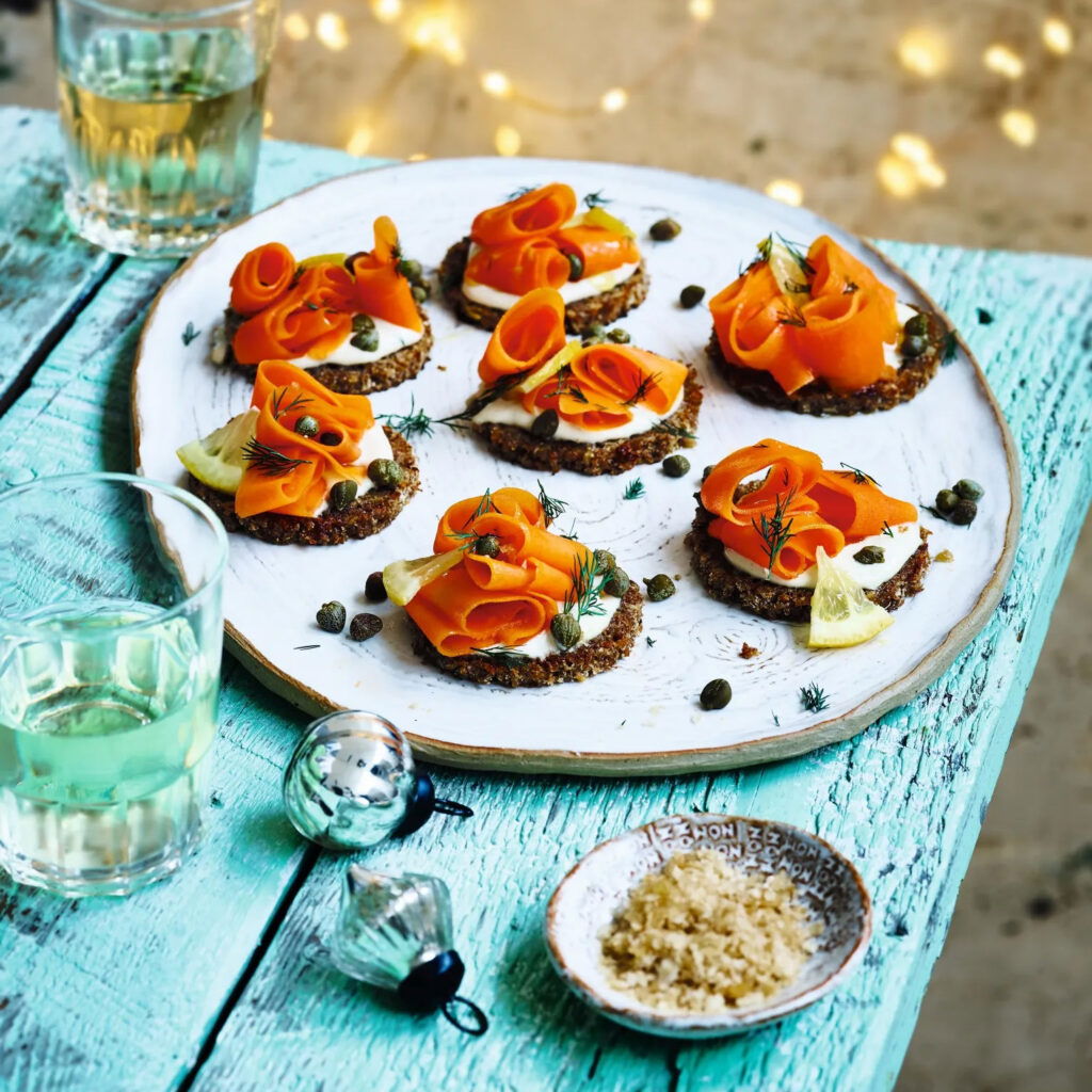 recept voor vegan hapjes uit Vegan Party van Gaz Oakley