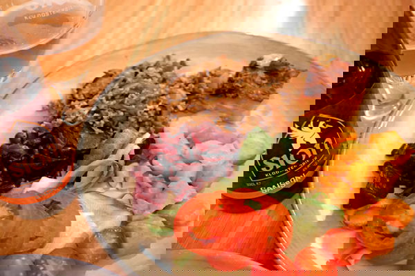 het hoofdgerecht van de avond bij ons bezoek aan Nieuw Sion Diepenveen