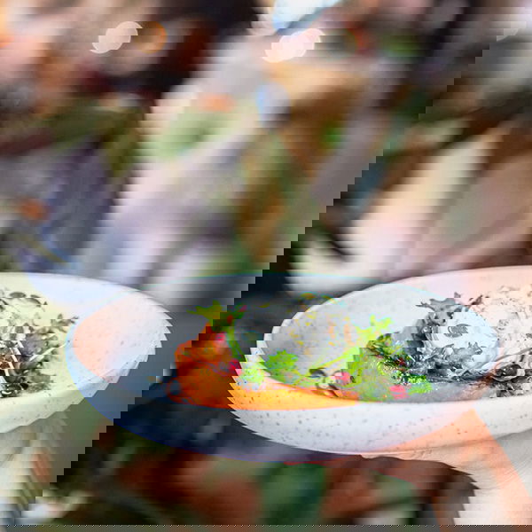 vegan gerecht van Karibu Utrecht