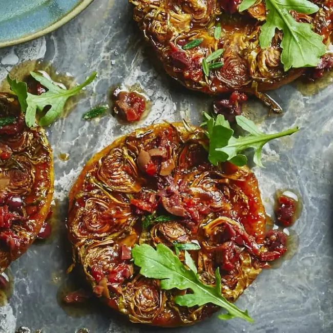 Mini tarte tatin spruitjes Culi