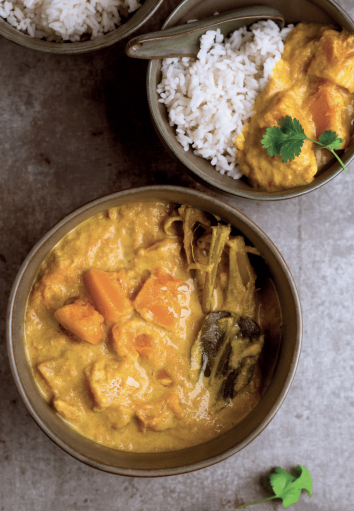 Vegan Pompoen Rendag uit het kookboek Vegan East