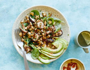 vegan recept scrambled tofu uit het kookboek Asian Green