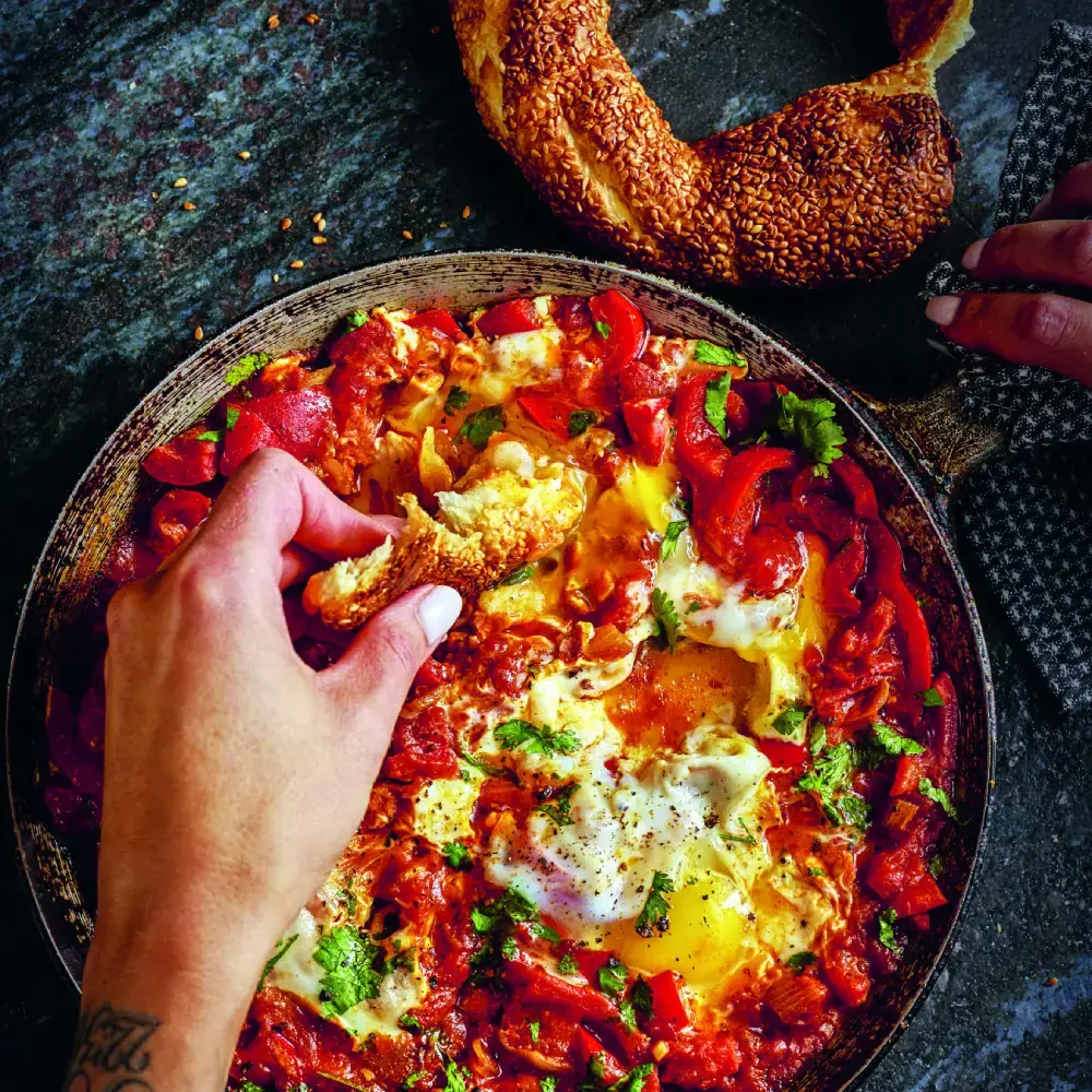 Shakshuka met pepers