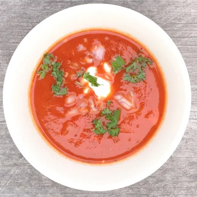 Tomatensoep maken
