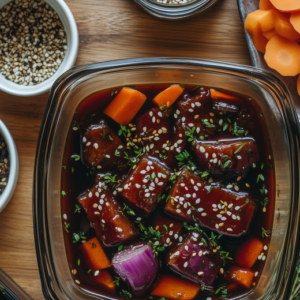 basis recept voor een vegan marinade voor seitan