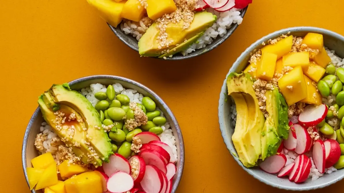Vegetarische poke bowl