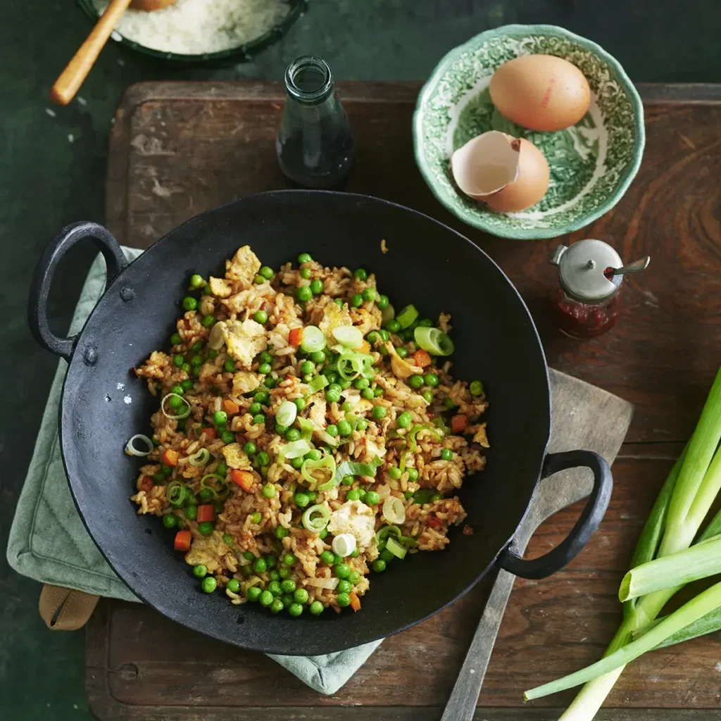 Vega nasi recept