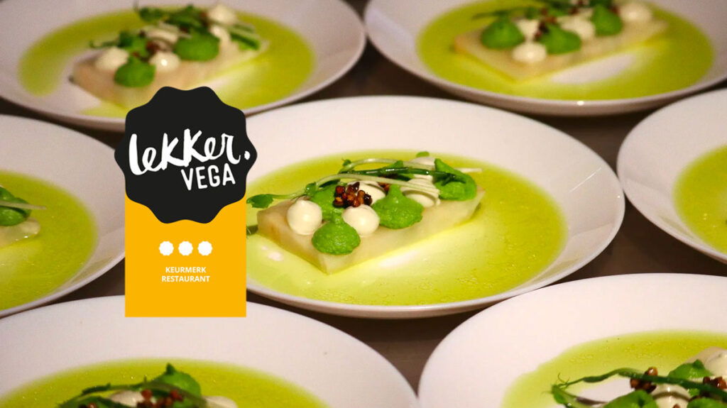 restaurant Testtafel serveert creatieve, hoogwaardige vegan gerechten, op locatie Mediamatic Eten.in Amsterdam