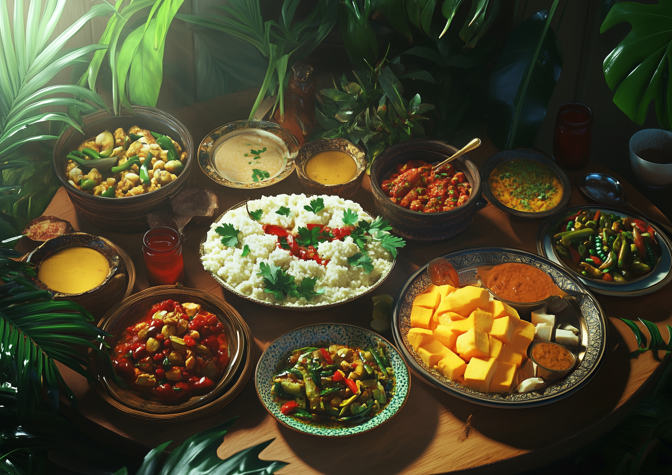 Vega en vegan recepten voor Surinaamse feestdag Srefidensi Dey vind je op vegetariers.nl