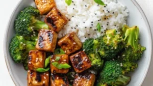 Tofu recept met broccoli