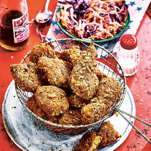 Vegan kentucky fried chicken