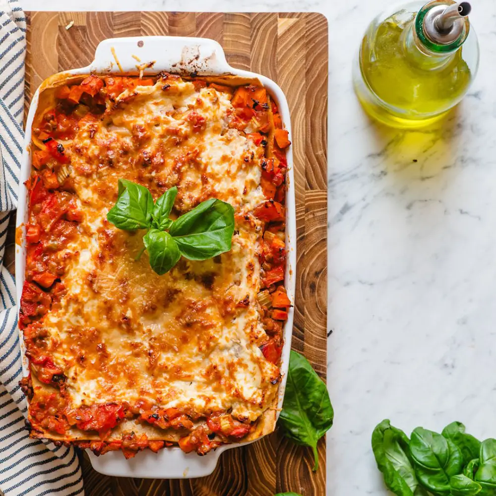 Vegetarische lasagne