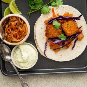 kimchi wraps met tofusion korean style van Vivera