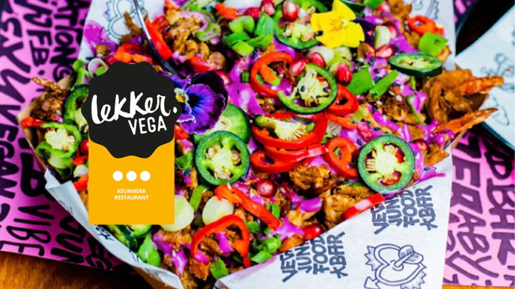 Vegan Junk Food Bar is een populaire vegan hotspot in Amsterdam