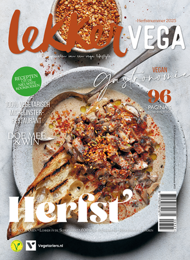 LekkerVega Magazine Herfst 2025 ligt vanaf 6 sept 2025 in de winkels, kiosks en supermarkten