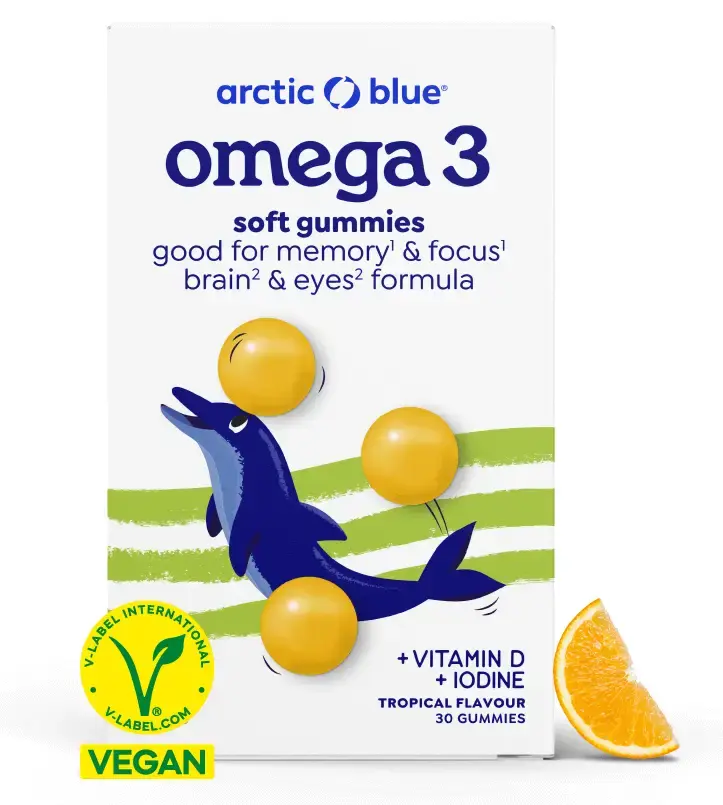 Artic blue Omega 3 gummies