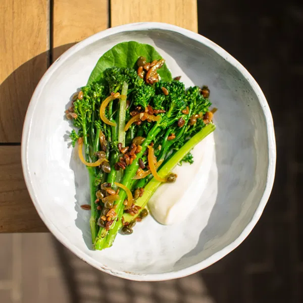 eat you veggies bij restaurant Moose in Den Haag