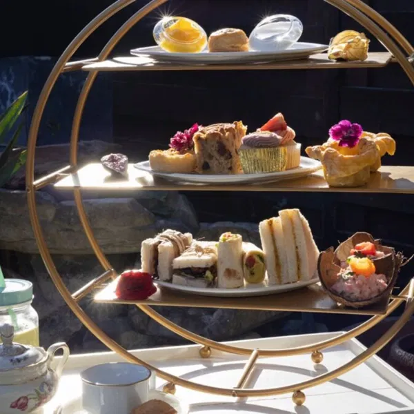 vegan high tea bij The Old Soul in Amsterdam