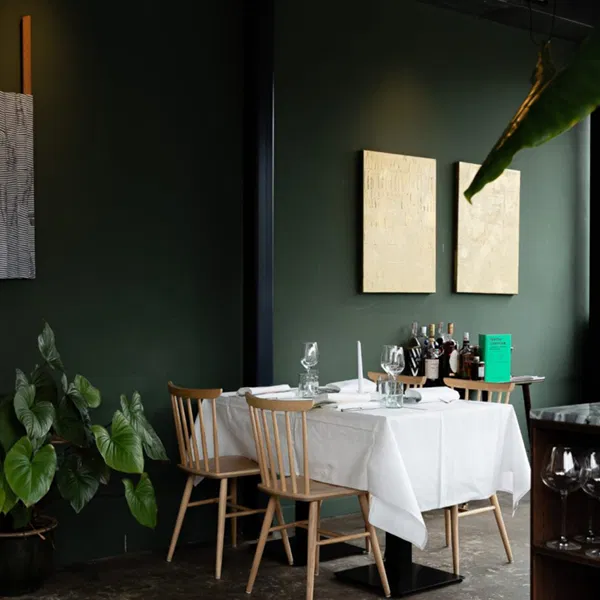 vega fine dining bij restaurant foer in amsterdam