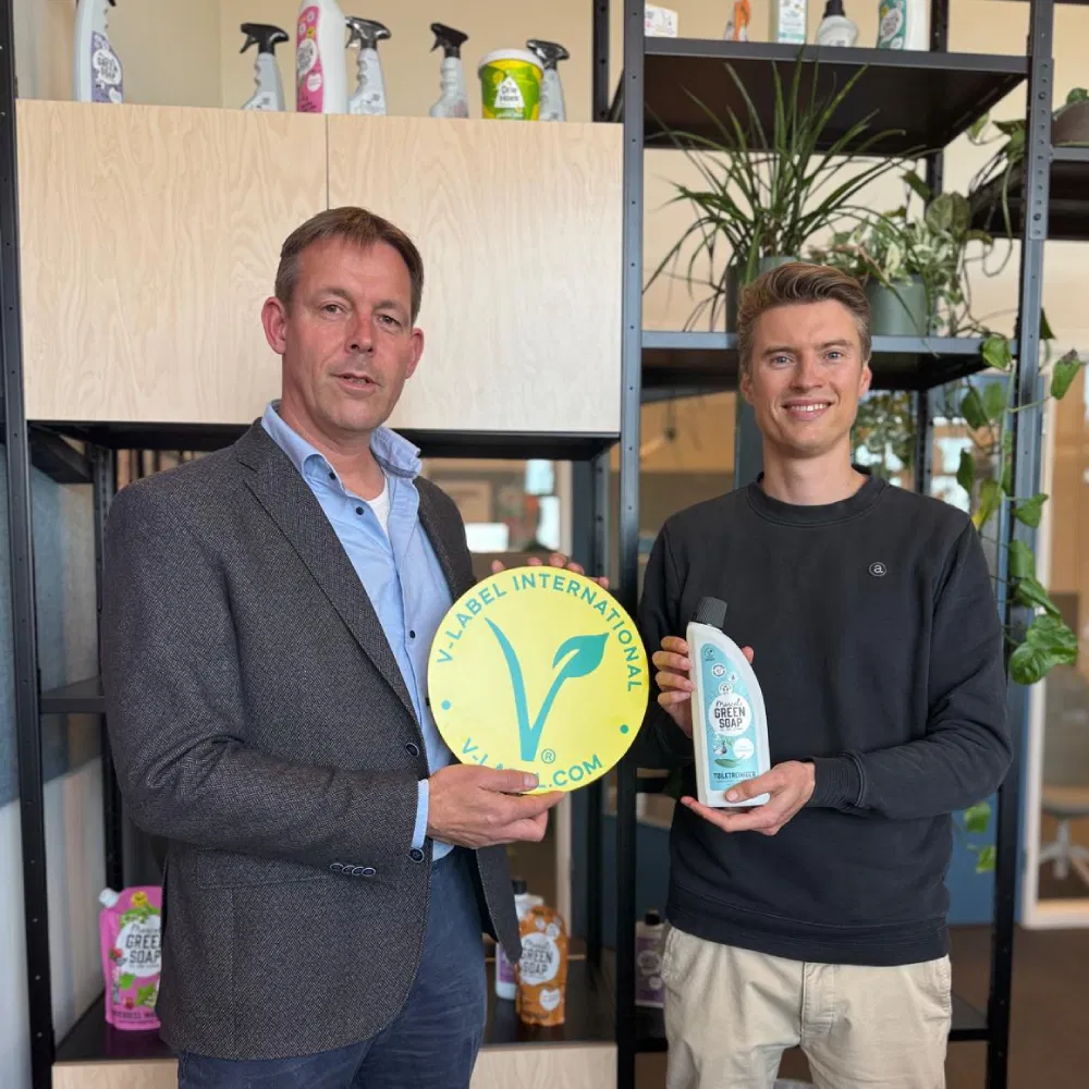 Marcel's Green soap en V-Label
