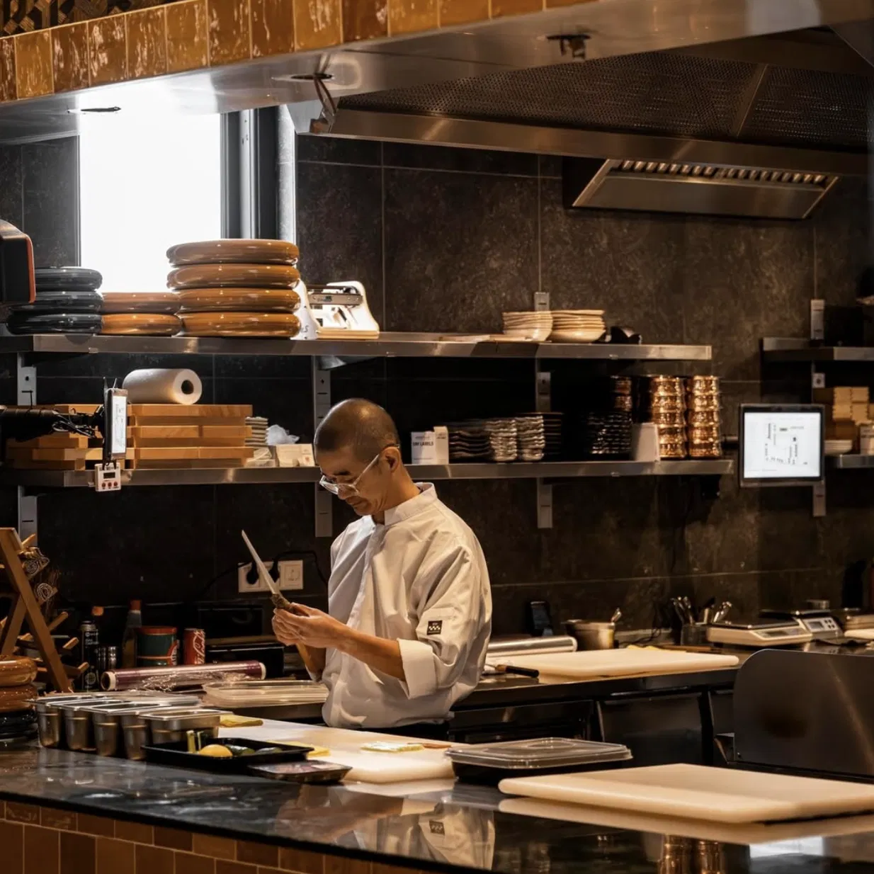 kijkje in de keuken van restaurant chop chop