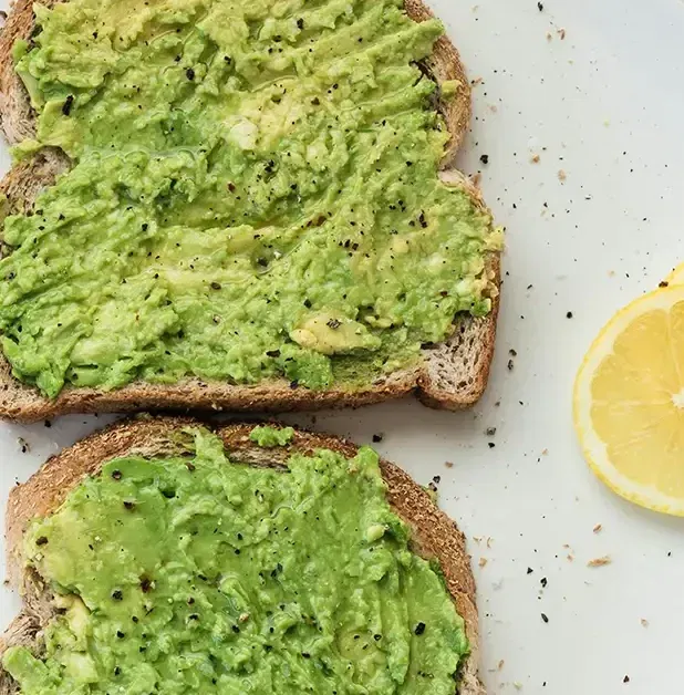 Vetten uit planten op brood